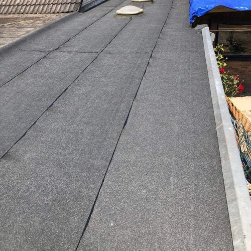 Dakreparatie in Bunde