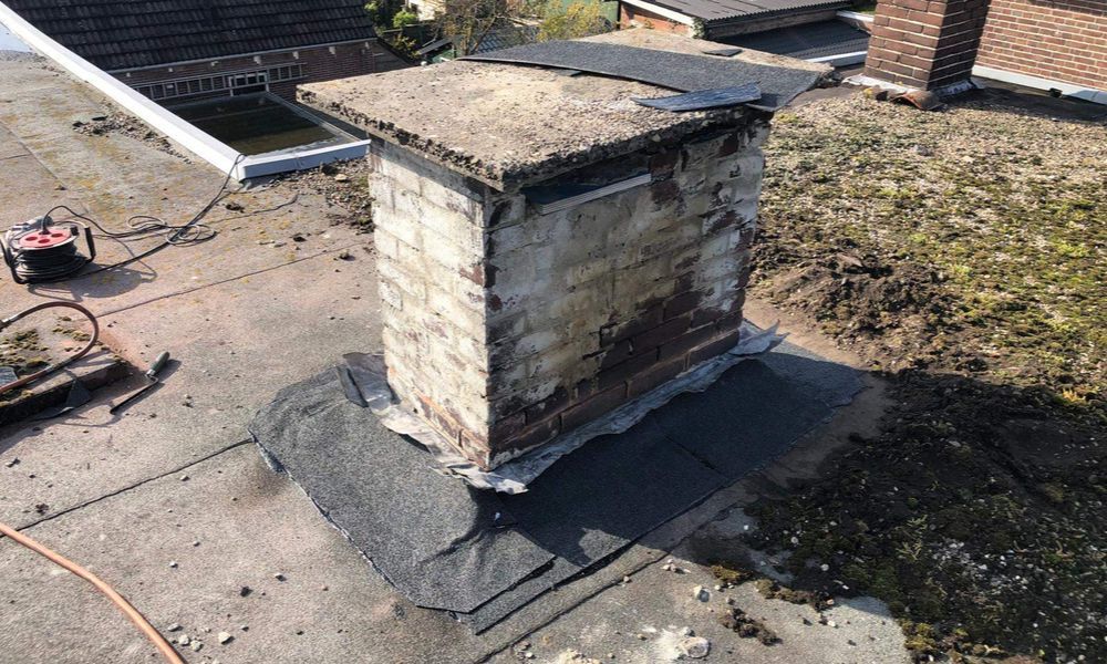 Een oude schoorsteen renoveren Diensten schoorsteenrenovatie